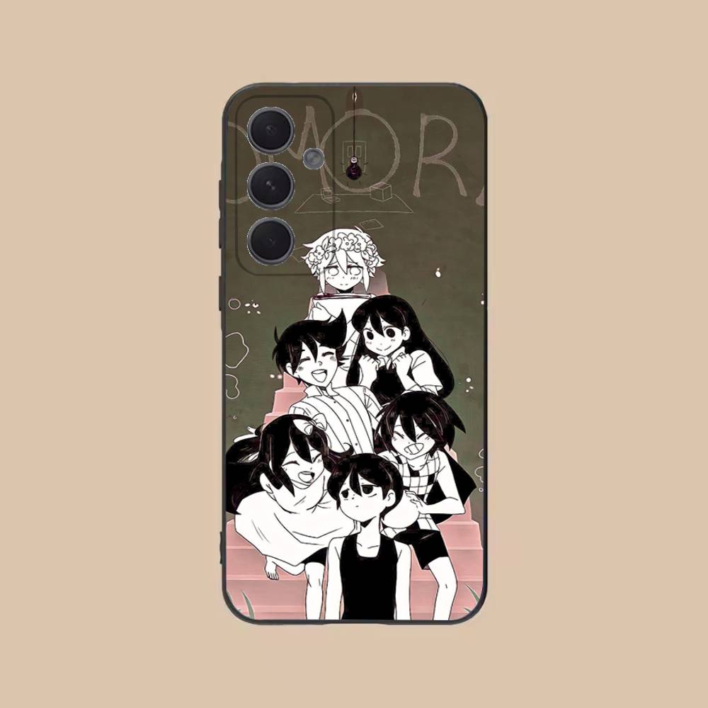 

Game O-Omori Phone Case For Samsung S25,24,21,22,23,20,S30,Ultra,Plus,Fe,Lite,Note,5G Black Cover SamsungS30Plus