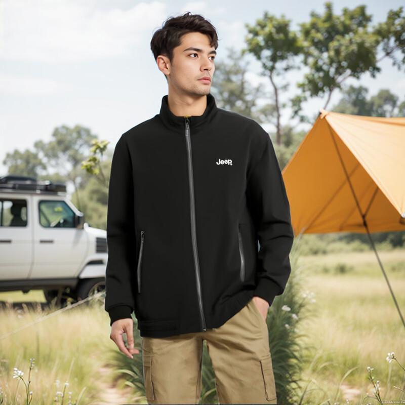 JEEP Men s Stand-up Collar Sports Jacket XL