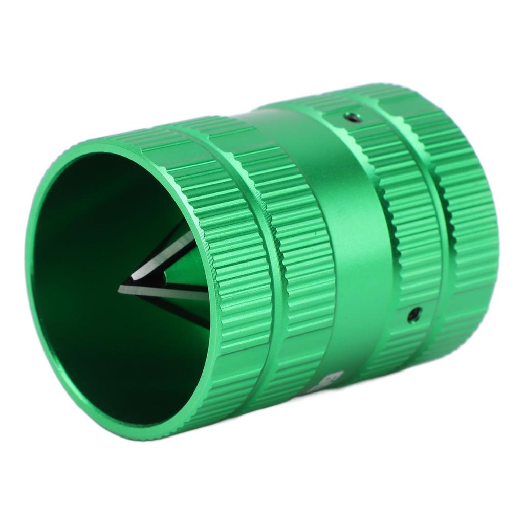 Metal Pipe Reamer with 4 Stainless Steel Blades Inner Outer Tubing Pipe Reamer Tube Chamfering Tool
