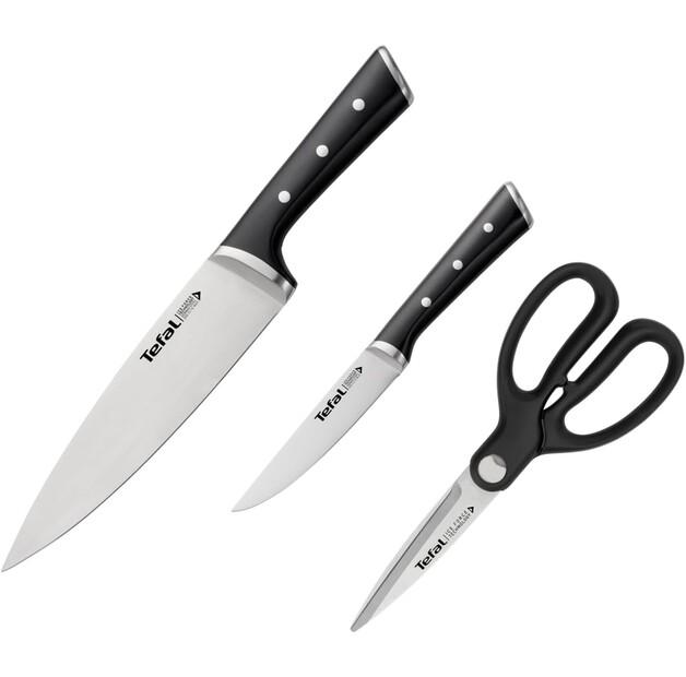 

Набор кухонных ножей Tefal Ice Force, 3 предмета (K232S355)