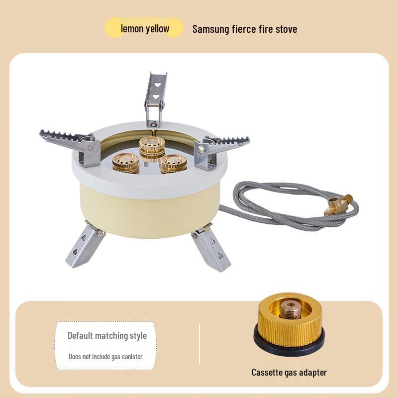 UOSU Portable Mini Gas Cassette Stove 12.5x12.5x8.5 cm