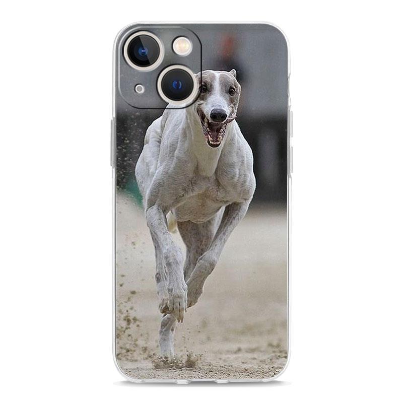 Phone Case For iPhone 17 Air Cases iPhone 16 15 12 13 14 Pro Max SE 7 8 Plus iPhone11 Clear Soft Cover Galgo Greyhound Dog
