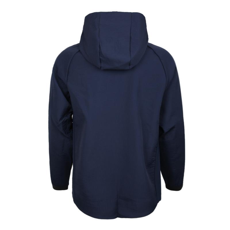 Nike As M Nsw Tch Pck Jkt Hd Wvn Logo Hooded Zipper Long Sleeve Jacket Men Jacket Blue 928552-451