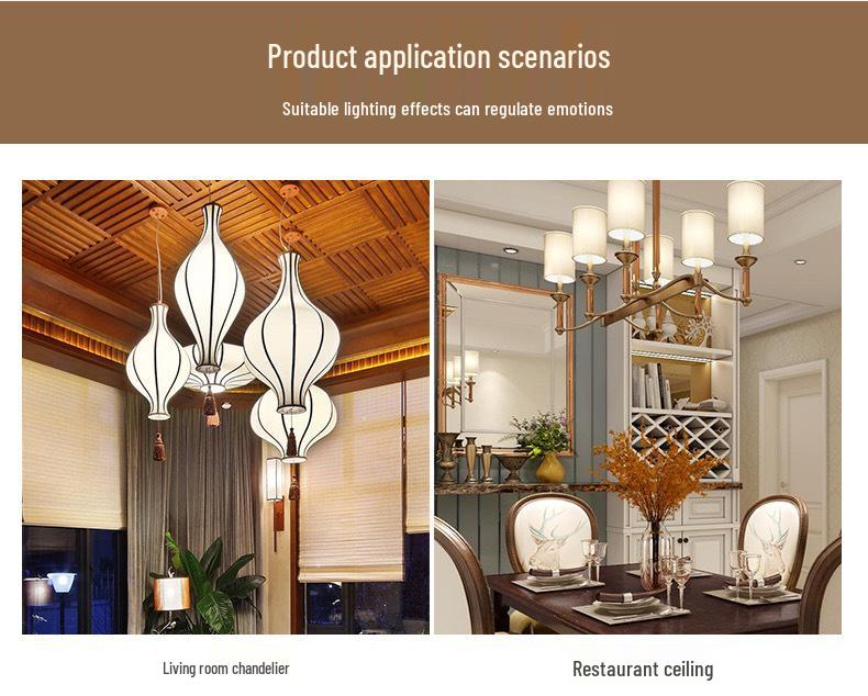Tri-Color LED Energy-Saving Bulb: E14/E27 Base for Chandelier, Desk, Wall Lamp