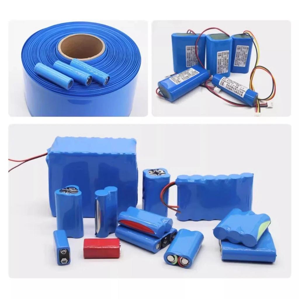5Meter Thick Heat Shrink Film PVC Lithium Battery Electronic Product Protect Packaging Bag Thickened Plastic Parts Storage