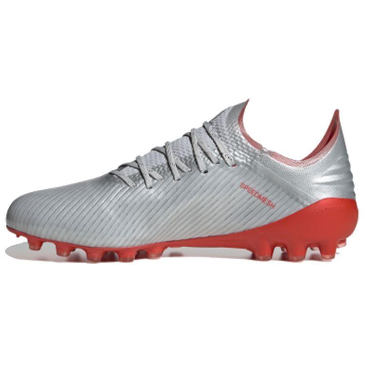 

Adidas X 19.1 Круглый носок Шнуровка AG (Резиновые короткие шипы) Дышащие футбольные бутсы Мужские футбольные бутсы Серебристо-красные EF8282 45⅓