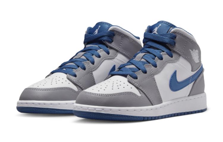 Jordan 1 Mid True Blue Cement GS DQ8423-014