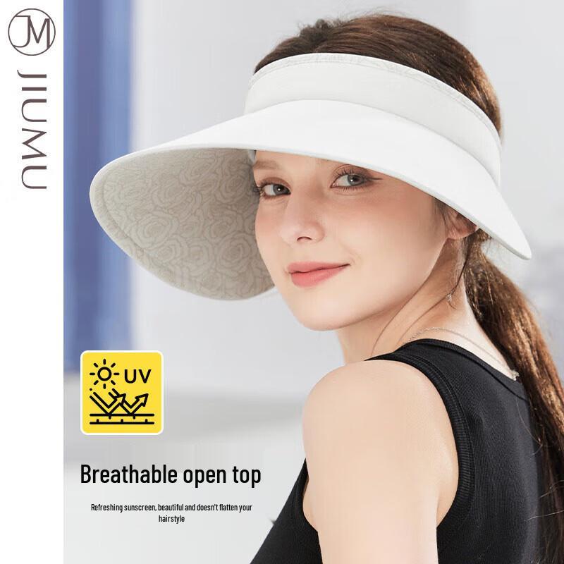 JIUMU Women's Summer Sun Visor Hat