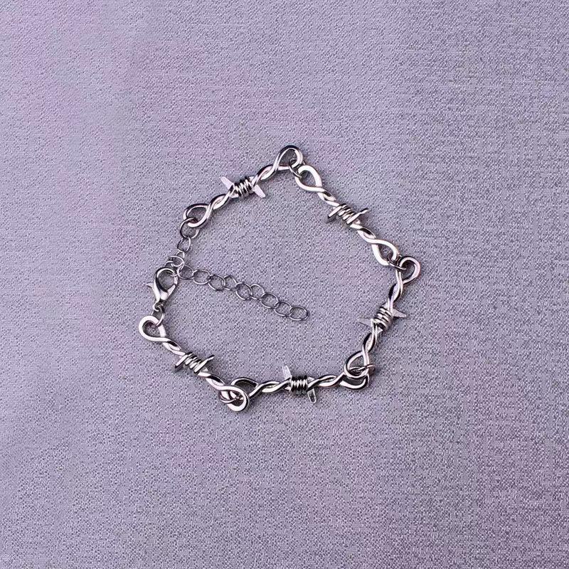 

Ожерелье унисекс в стиле панк-шип: Модная хип-хоп-цепочка на ключицу для толстовок и футболок bracelet, 1 piece