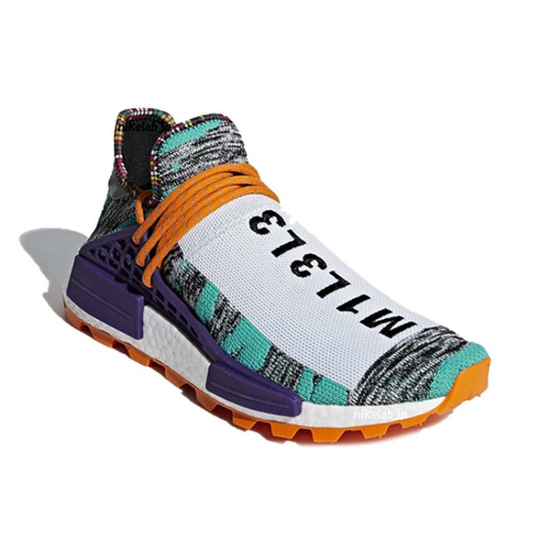 Adidas Pharrell X Adidas Nmd Human Race Trail 'Solar Pack' Sneakers BB9528