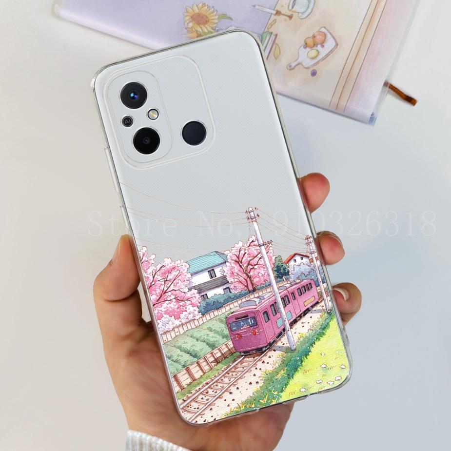 Für Xiaomi Redmi 12C Hülle Neue Mode Bemalte Abdeckung Silikon Weiches TPU Fundas Für Xiaomi Redmi 12C 12 C Redmi12C Handyhülle Coque