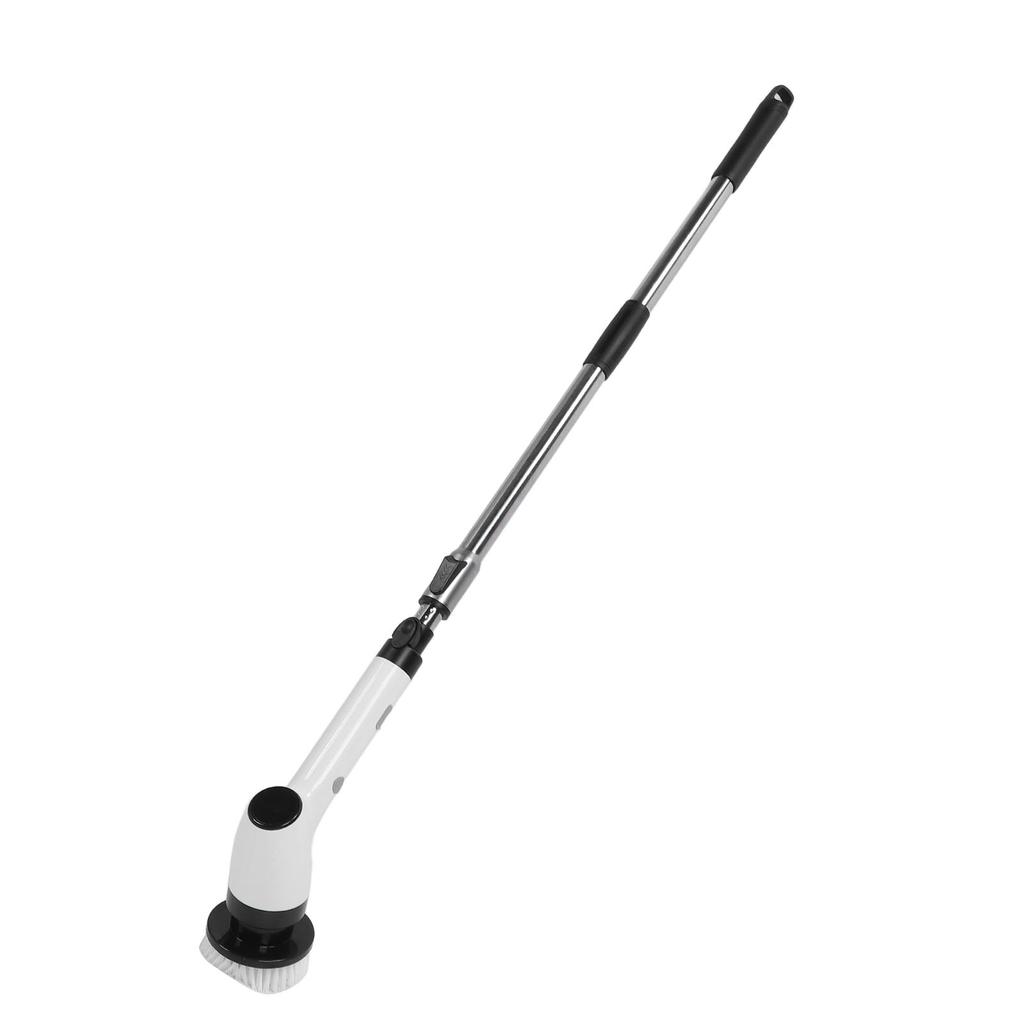 8 in 1 Electric Cleansing Brush Handheld Long Handle 25W Charging Cordless Shower Scrubber for Tub