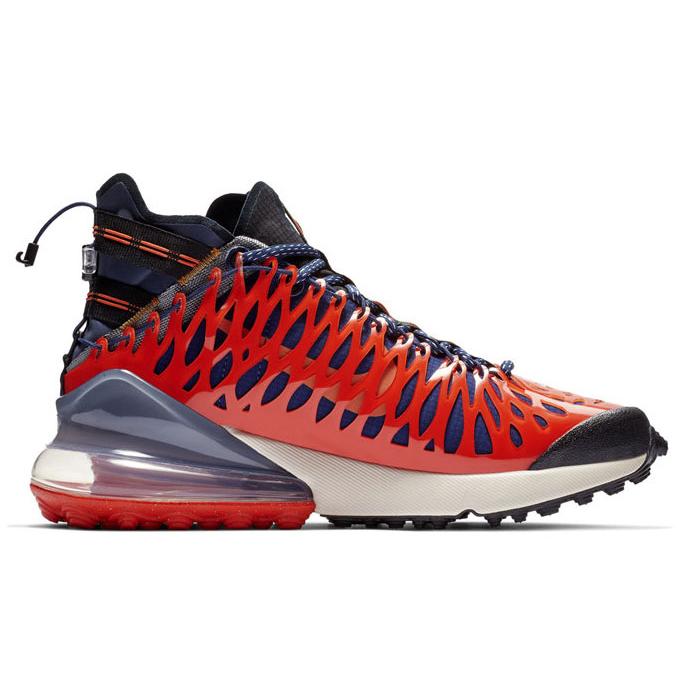 New Nike Air Max 270 Ispa Blue Void Terra Orange BQ1918-400