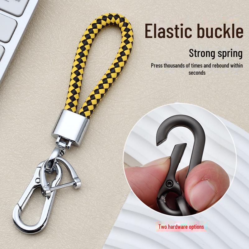 Chic Keychain: Cute Car & Bag Accessory with Pendant Ring