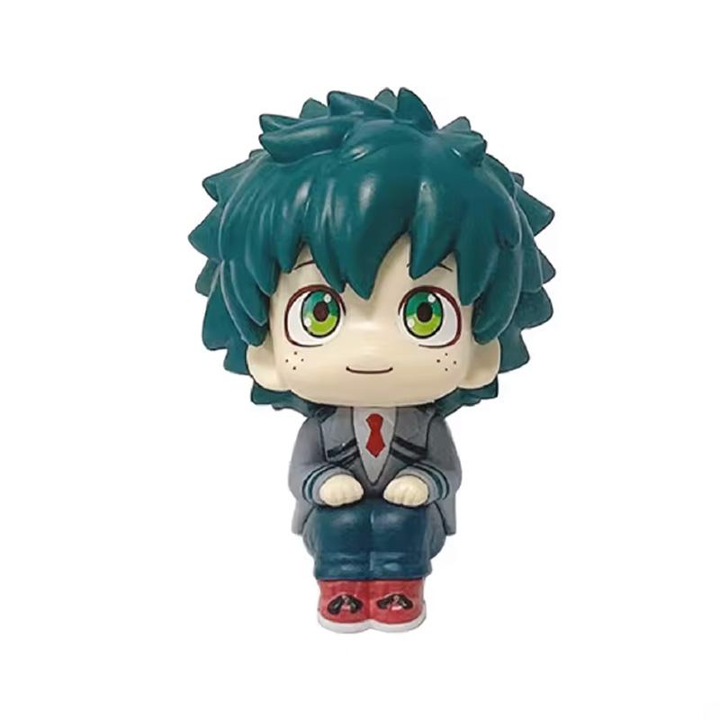 My Hero Academia Anime Figure Pvc Q Version Action Figures Anime Gift Collection Series Model