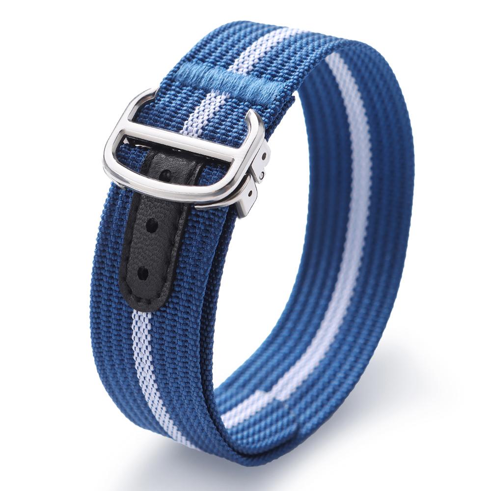 20mm High Quality Nylon Watch Strap Green Black Watchband for Men Military Casual Watchband Army Sport Bracelet Replacement Belt