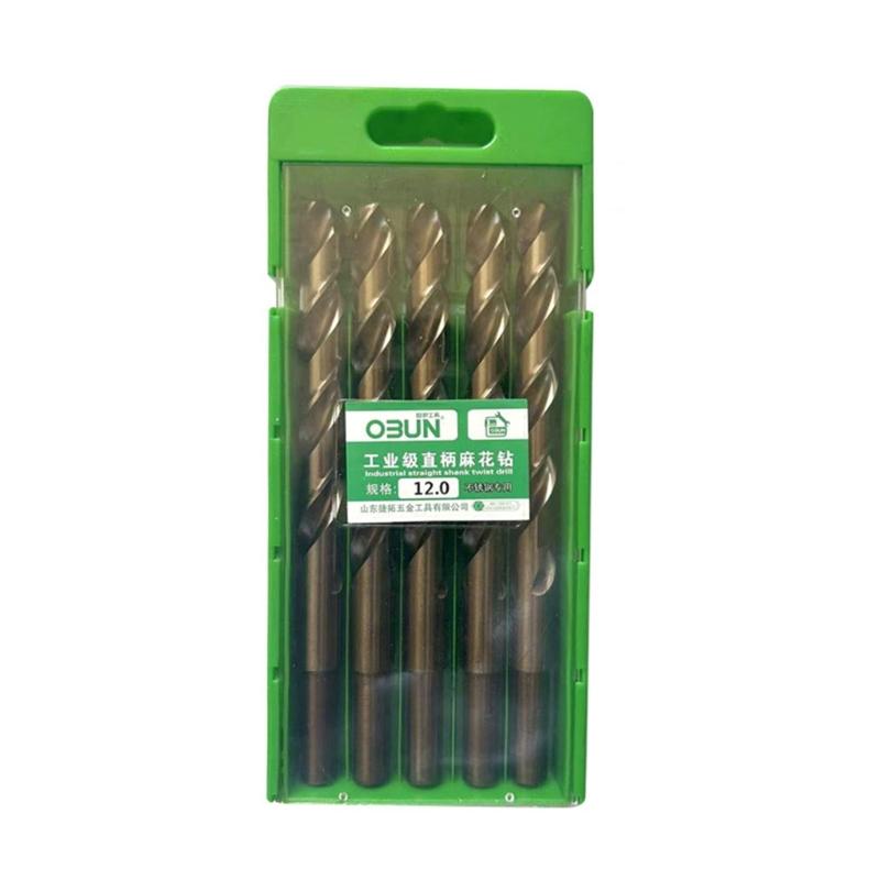 Professional M35 Twists Drill Bit Set 3-14mm Diameter Cobalt Speed Steel for Stainless Steel and Metal Drilling