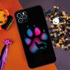 Cartoon Cute Dog Paws Bumper Case For iPhone 16 15 14 Pro Max 11 12 13 Pro Max Mini XR 15 16 Plus 16e Phone Cover