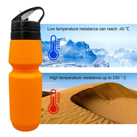 

Бутылка для воды Yousheng Складная конструкция Компактная силиконовая креативная нескользящая чашка для воды для улицы