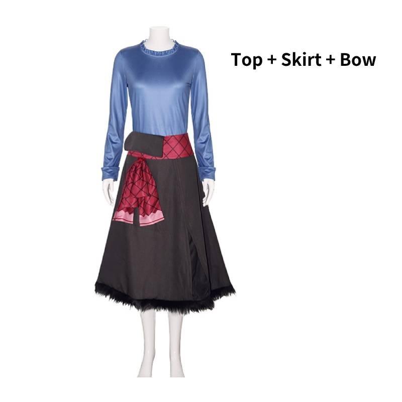 

Wolf And Spice Holo Cosplay Costume Cartoon Character Halloween Party Role Play S