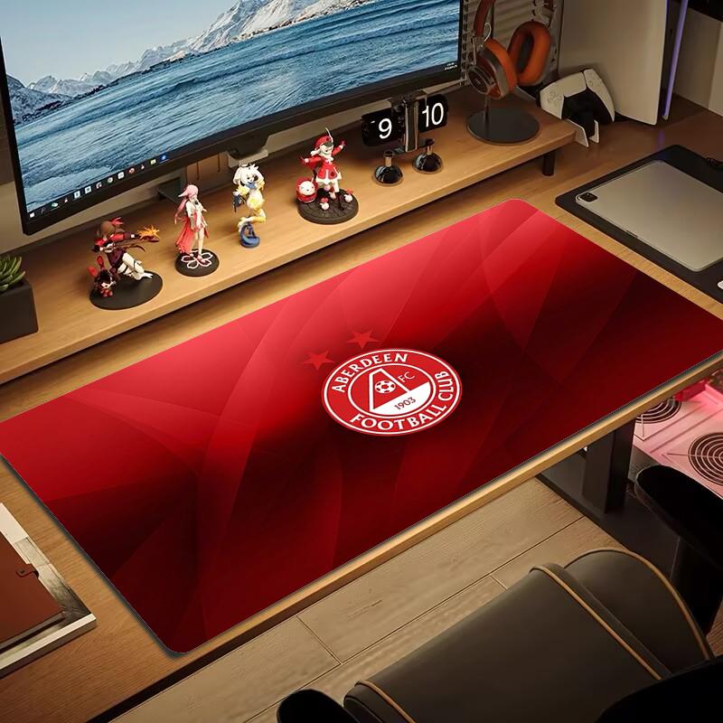 Aberdeen Football Club Mouse Pad Large Gaming Table Cushion Non-slip Laptop Tablet Big Mousepad XXL Mat Mini PC Playmat With Lock Edge_xia