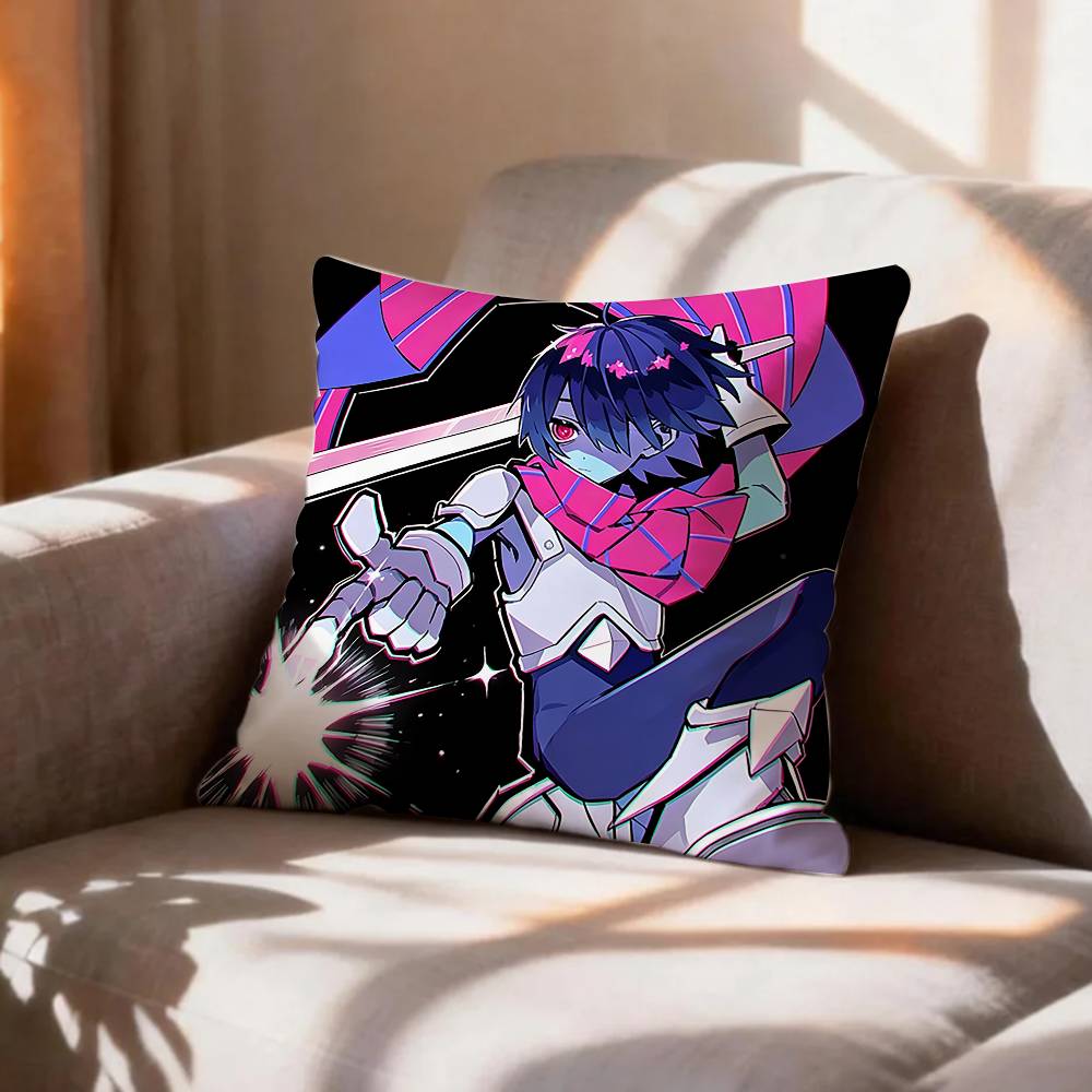 Indie Game KKris Deltarune Pillow Case Pattern Printed Pillowcase For Living Room Sofa Cushion Cover