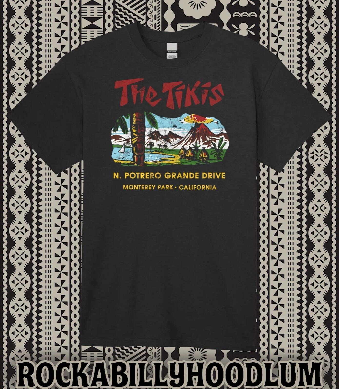 

Retro Tiki Art Tee T Shirt Cotton Mug Bar Hawaiian Polynesian The Tikis CA XL