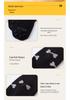 TinyBush Non-Slip Dog Socks with Magic Tape for Medium To Large Dogs - Perfect for Autumn and Winter