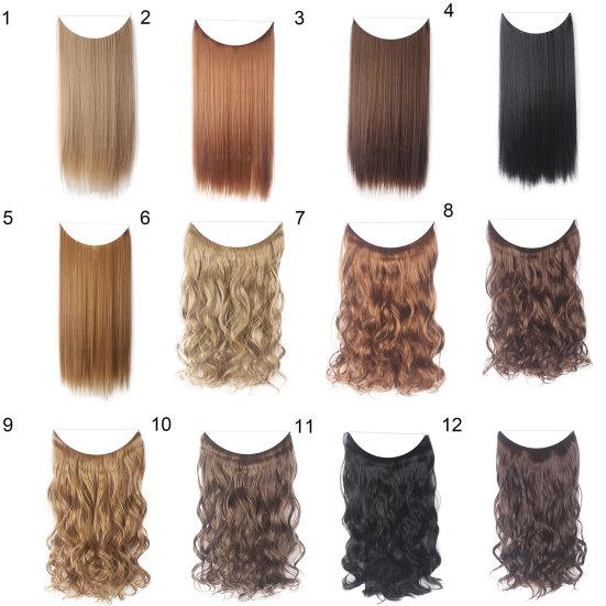 Wig Long Style Simulation High Temperature Hairpiece for Fiber Women Daily Wear