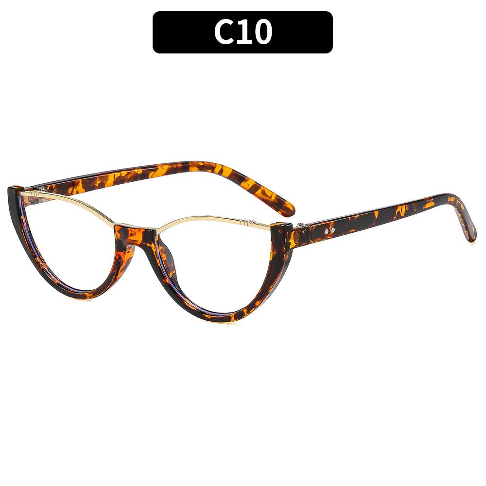 

Cat s eye half-frame party street photography sunglasses fashion outdoor travel anti-UV trend sunglasses