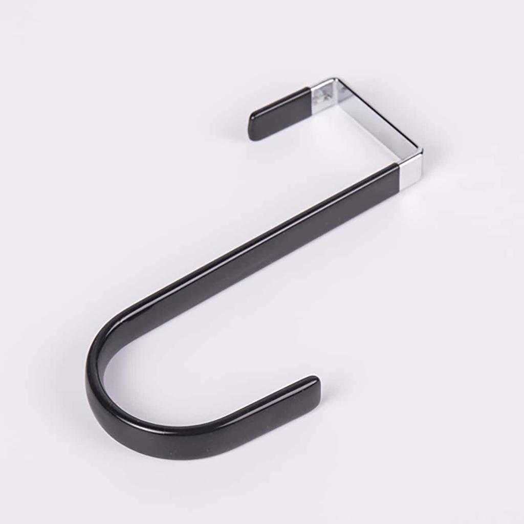 1pc-Hanging Organizer Over The Door Hooks Rubber Prevent Scratches Bathroom Bedroom Kitchen Towel Coats Hangers Metal