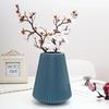 1 Pcs New European Style Plastic Vase Flower Arrangement Hydroponic Plant Porcelain Home Nordic Decoration Living Room Decor