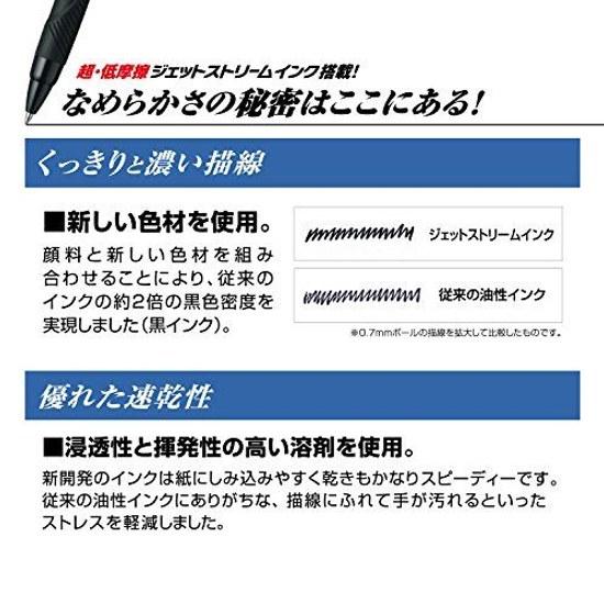 Mitsubishi Pencil Ballpoint Pen Refill Jetstream Multi-color Multi-function 0.5 4 Colors 2 Pieces SXR8005