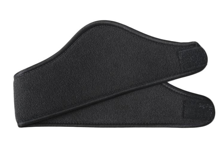 Double Layer Fleece Embroidered Ear Warmer Headband