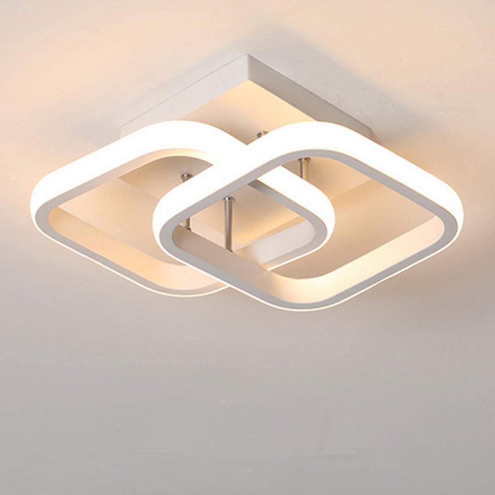 Ceiling Metal Light Modern Chandelier High Brightness Porch Entrance Lamp Energy Saving Ceiling Lamp for Living Room Bedroom