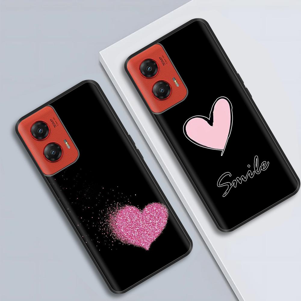 Case For Motorola Moto G Stylus 5G 2024 Case Couple Panda Back Cover For Motorola G Stylus 5G 2024 Liquid Silicone Phone Cases