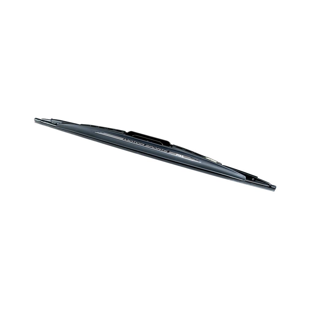 PIAA Wiper Blade 450mm Super Strong Silicated Special Silicone Rubber 1 Piece Part Number 7 Big Spoiler Black Compatible with Imported Cars IWS45FB