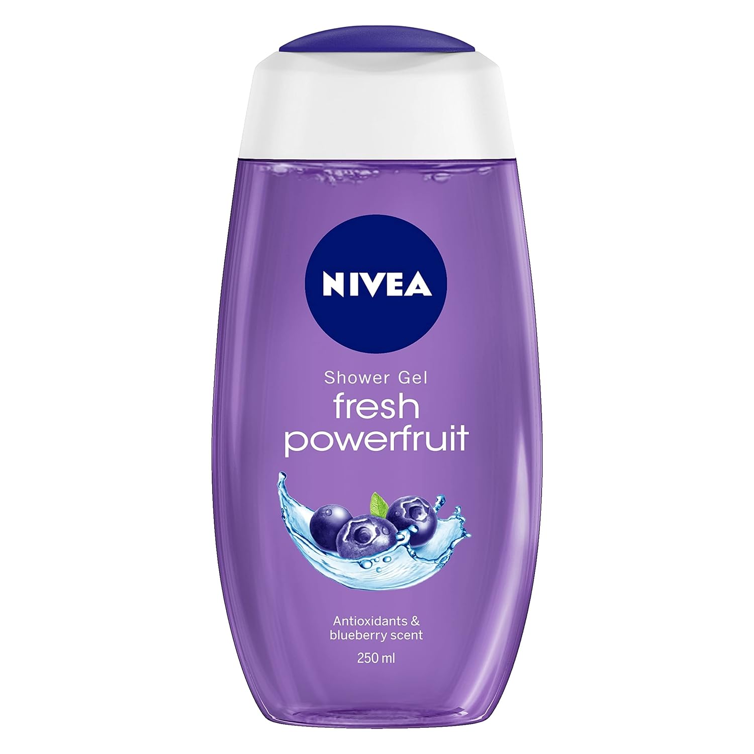 NIVEA Fresh Power Fruit 250ml Body Wash| Shower Gel with Real Fruit Extracts |Clean, Healthy & Moisturized Skin