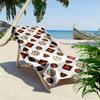 Chocolate Candy Pattern Beach Towel Beach towel quick-drying for travel outdoor sports jogging beach and swimming