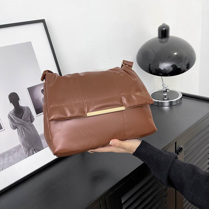 Chic Elegant Pu Shoulder Bag For Women Unique Underarm Crossbody Bag For Daily Use