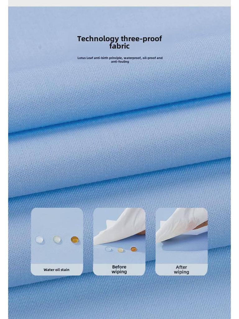 Men's Solid Color Three-Proof High-End Stretch Shirt - Non-Iron, Long Sleeve, Professional Formal Wear, Spring Collection.