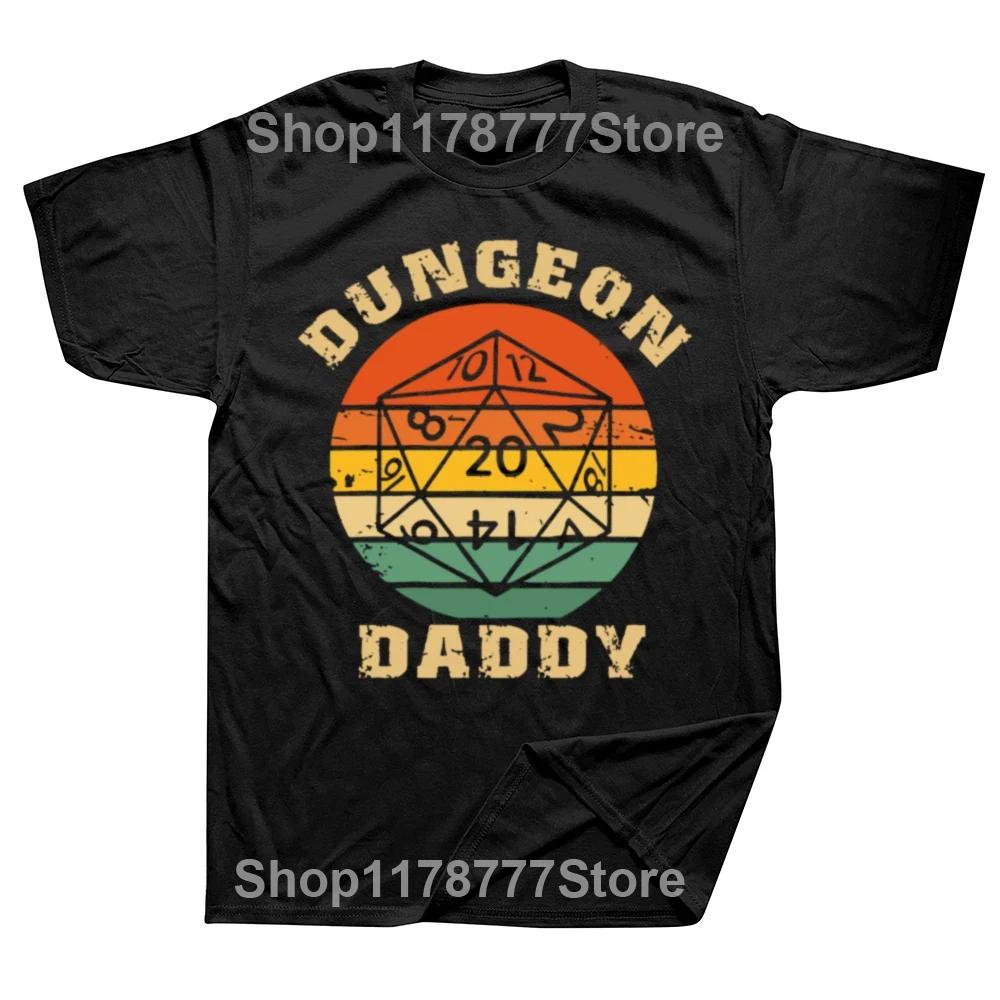 Dungeon and Dragon Meowster Men Women T Shirts Apparel Funny Tees TShirt Pure Cotton Gamer Lover Birthday Gift Clothing