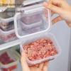 Szczelny pojemnik do przechowywania z pokrywką, bezpieczny do kontaktu z żywnością i zamrażarki – Nadaje się do mikrofalówki, utrzymuje świeżość, idealny do mięsa i nie tylko