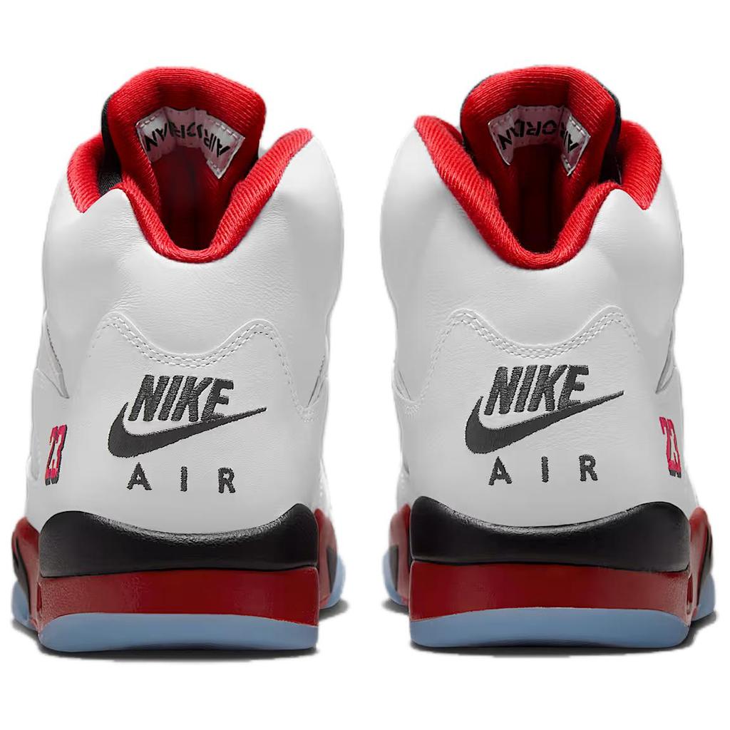Jordan 5 Retro Fire Red Black Tongue 2025 HQ7978-101