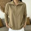 Women's Stylish Multi-Color Zip-Up  Jacket – Loose & Versatile