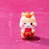 2026 New Year Figurines Miniatures Cartoon Lucky Horse Micro Landscape Ornaments Home Desk Decorations Room Decor Gift
