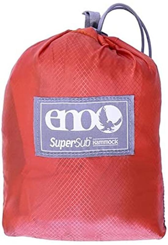 ENO Ultralight Hammock SuperSub™ (Charcoal/Orange)