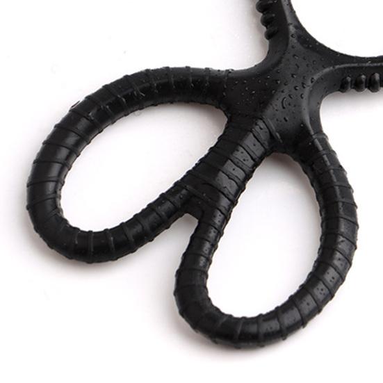 Dildo Ring Super Elastic Compact User-friendly Useful Penis Corrector Lock Ring for Sex
