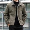 Winter Men's Lamb Wool Jacket Men's Fleece Thickened Men's Thermal Cotton-padded Jacket Lapel Casual Sports Jacket