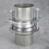 Universal 3in Stainless Steel Quick Fix Exhaust Spring Bolt Flange Pipe Repair